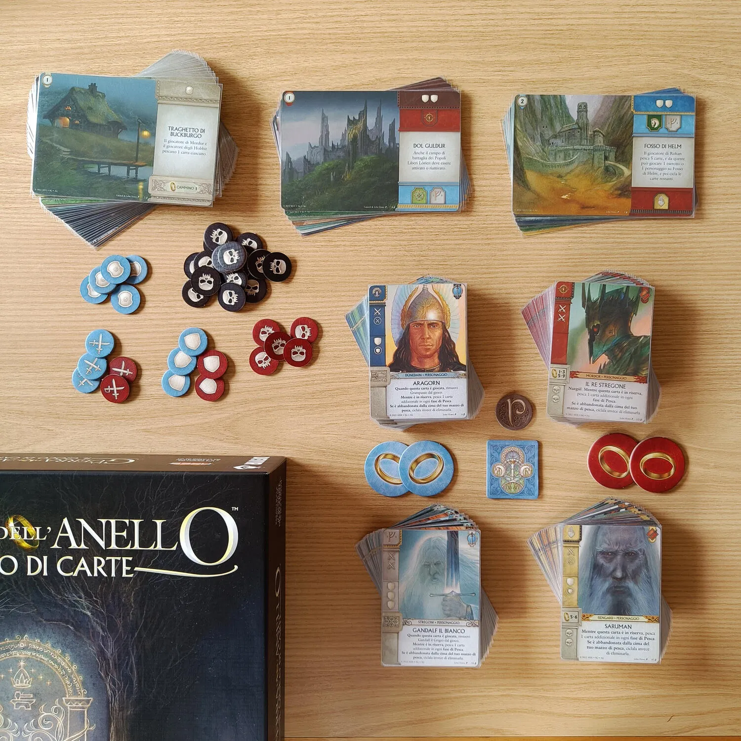 La Guerra dell'Anello - Il gioco di carte