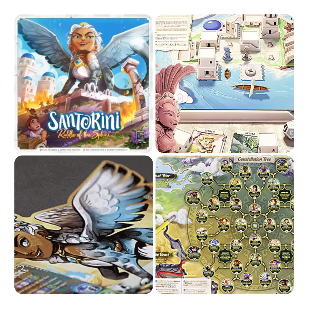 Santorini Co-op & Deluxe Pantheon Edition