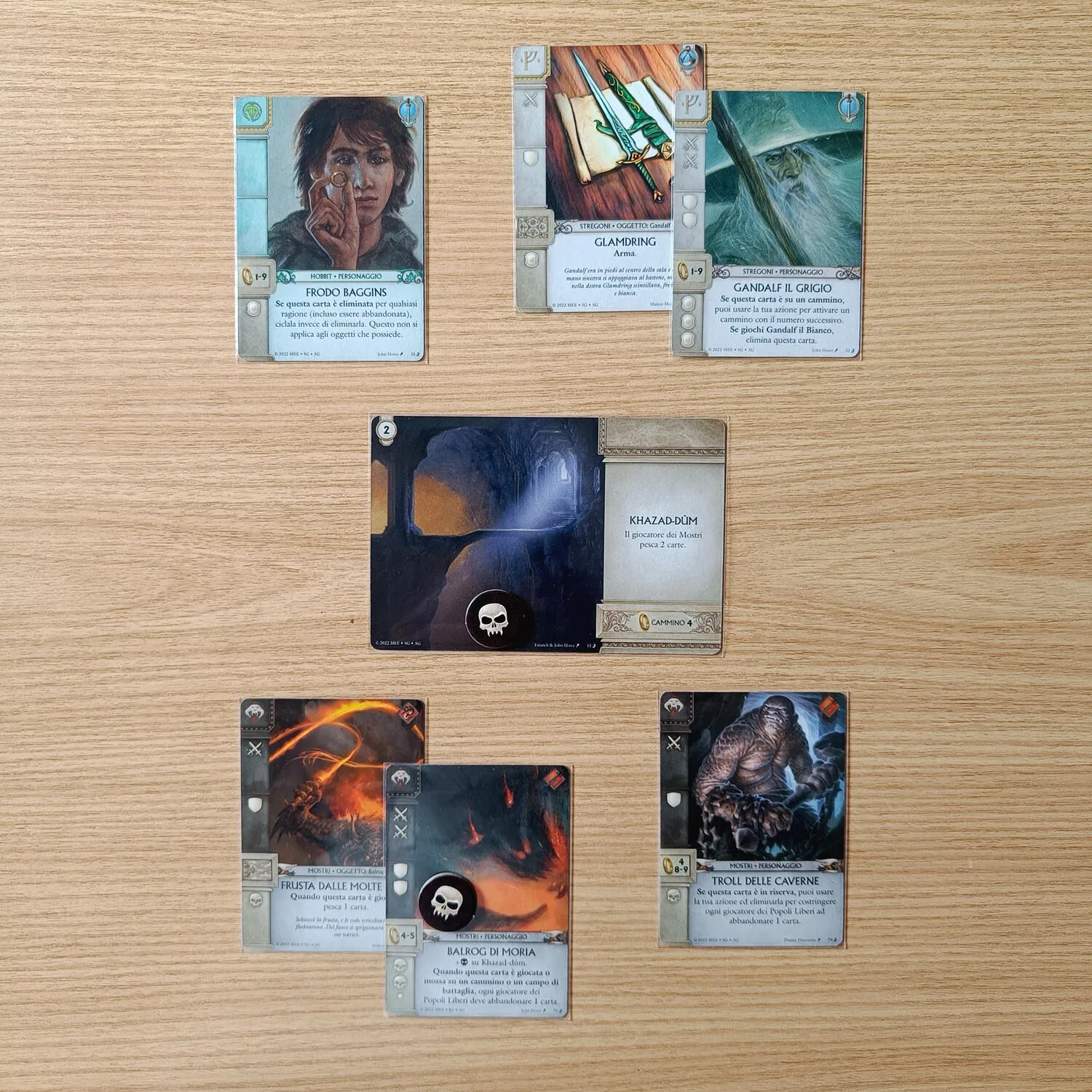 La Guerra dell'Anello - Il gioco di carte
